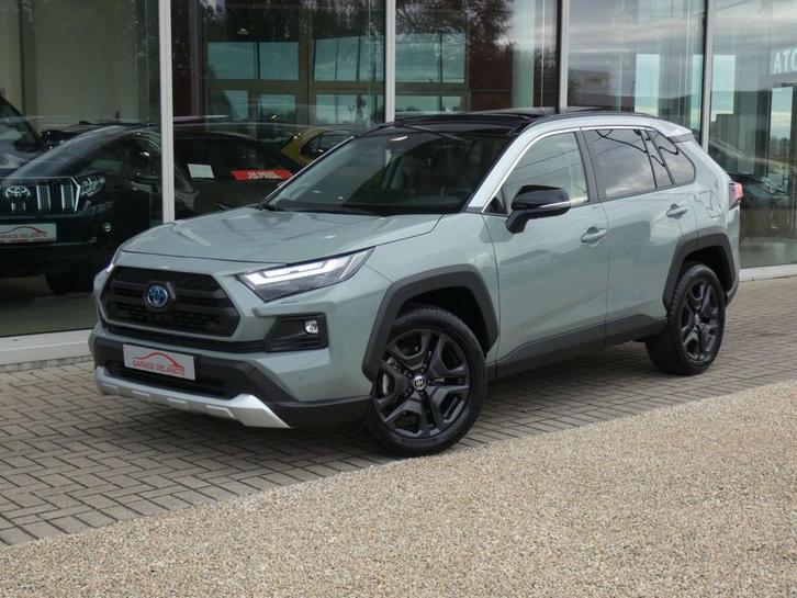 Toyota RAV4 AWD 4x4 HYBRID ADVENTURE +PANO +360Camera +JBL, Auto's, Toyota, Bedrijf, Te koop, Rav4, 360° camera, 4x4, ABS, Achteruitrijcamera