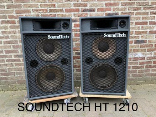 SOUNDTECH HT1210 (12”/10” EMINENCE, 1” Altai 2-weg), Audio, Tv en Foto, Luidsprekerboxen, Gebruikt, Front, Rear of Stereo speakers