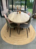 Ovalen tafel, Ophalen, 100 tot 150 cm, 200 cm of meer, Zo goed als nieuw