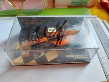 Jos verstappen   gesigneerde modelauto minichamps beschikbaar voor biedingen