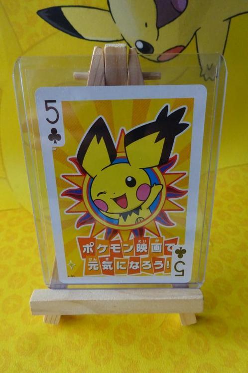 Pokemon Pikachu 5 / Pichu 2007, Hobby en Vrije tijd, Verzamelkaartspellen | Pokémon, Nieuw, Losse kaart, Ophalen of Verzenden