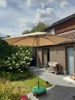 parasol met steun, Tuin en Terras, Ophalen of Verzenden, Zo goed als nieuw, Strandparasol, Kantelbaar