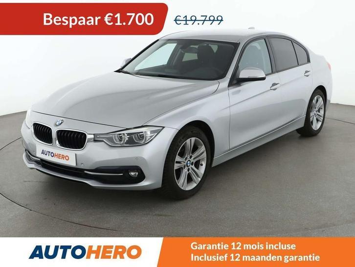 BMW 3 Serie 318 318d Sport Line (bj 2019, automaat), Auto's, BMW, Te koop, 3 Reeks, ABS, Airbags, Airconditioning, Bluetooth, Boordcomputer