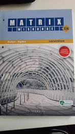 MATRIX wiskunde 5/6 Analyse - algebra dubbele finaliteit, Ophalen of Verzenden, Nieuw, Wiskunde A, Pelckmans