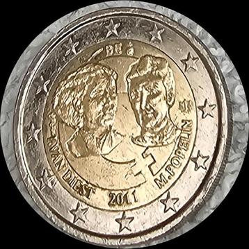 2 euro herdenkingsmunt belgië 2011vrouwendag beschikbaar voor biedingen