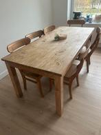 Eettafel met stoelen, Huis en Inrichting, Ophalen, Zo goed als nieuw