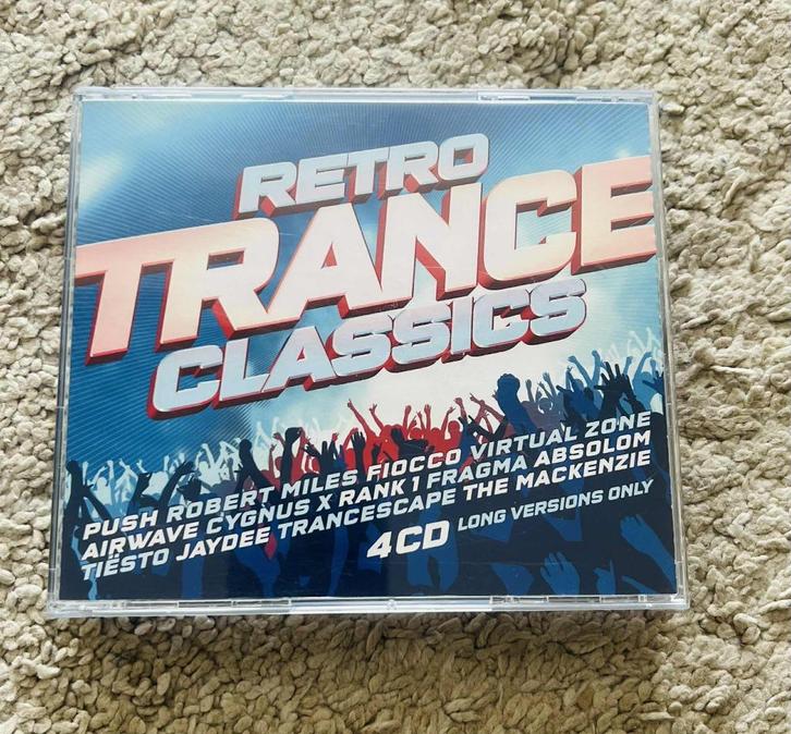 Various – Retro Trance Classics (4 CD), Cd's en Dvd's, Cd's | Dance en House, Zo goed als nieuw, Dance Populair, Ophalen of Verzenden