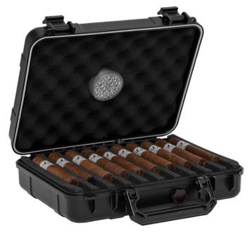 XIKAR TRAVEL HUMIDOR 20 SIGAREN BLACK /ZWART            h112 beschikbaar voor biedingen