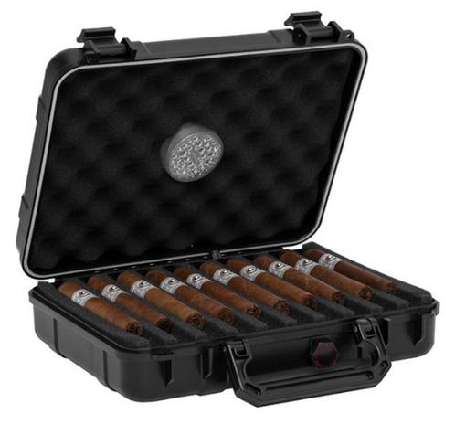 XIKAR TRAVEL HUMIDOR 20 SIGAREN BLACK /ZWART            h112, Verzamelen, Rookartikelen, Aanstekers en Luciferdoosjes, Nieuw, Tabaksdoos of Verpakking