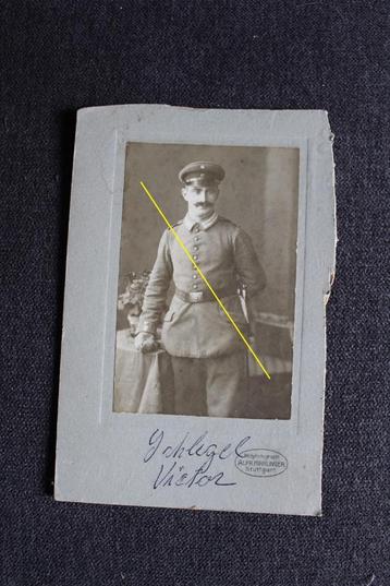 Photo soldat allemande WW1 14-18