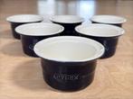 6 Pyrex keramische ramekins / stoofpotjes / souffléschaaltje, Huis en Inrichting, Ophalen of Verzenden, Zo goed als nieuw, Overige stijlen