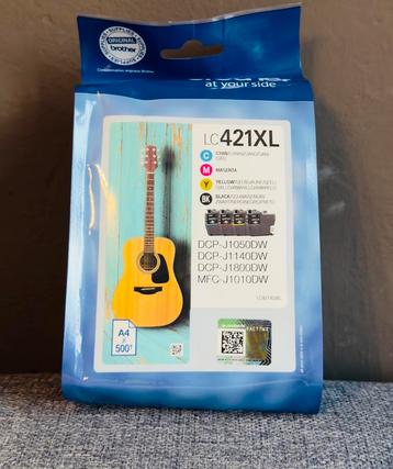 BROTHER inktvoordeelpakket LC-421XL cyaan/magenta/geel/zwart beschikbaar voor biedingen