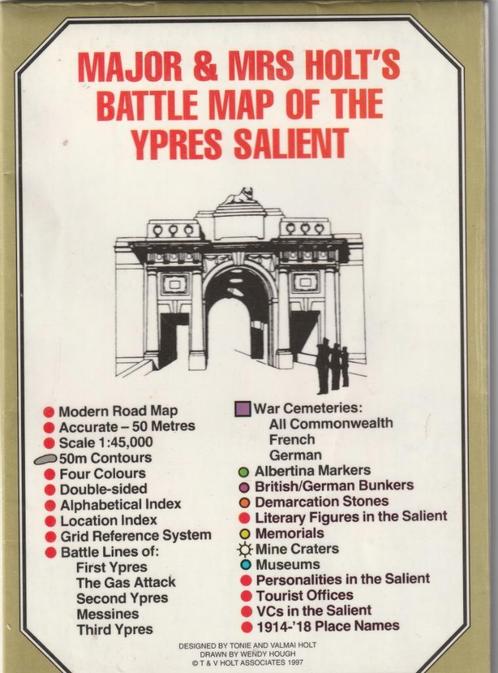 BattleField Map of the Ypres Salient-2, Boeken, Oorlog en Militair, Ophalen of Verzenden