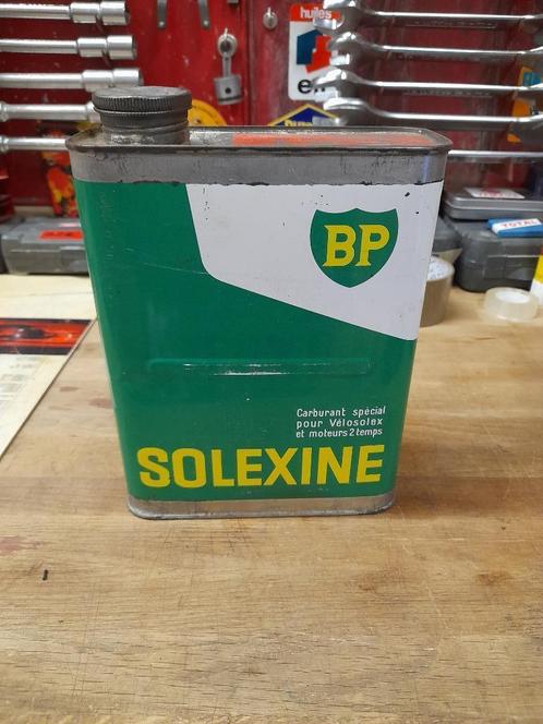 Oude lege olie kan solexine 2-takt solex-mix zijn, Verzamelen, Merken en Reclamevoorwerpen, Gebruikt, Overige typen, Verzenden