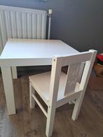 Tafel en stoeltje voor een peuter, Kinderen en Baby's, Ophalen, Zo goed als nieuw
