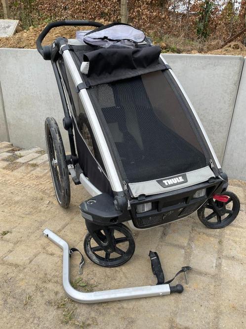Fietskar Thule Chariot Lite single, Fietsen en Brommers, Fietsaccessoires | Aanhangwagens en Karren, Zo goed als nieuw, Kinderkar