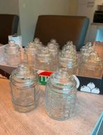 17 glazen potjes, Ophalen, Nieuw