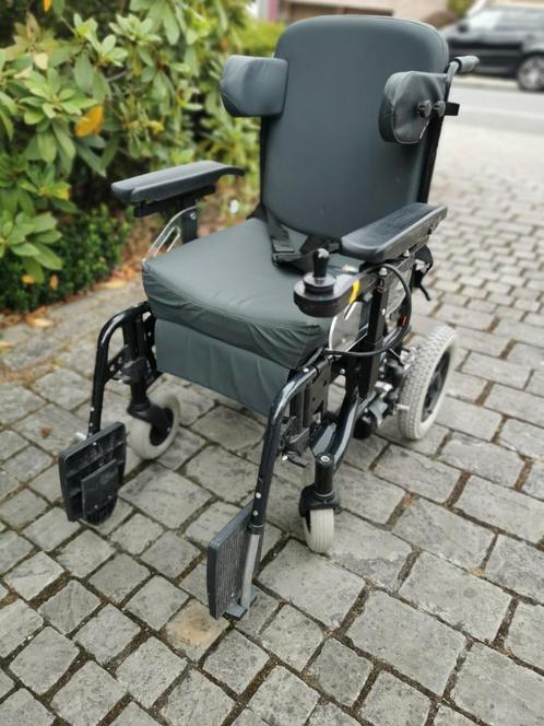 Vermeiren opvouwbare elektrische rolstoel uitneembare accu's, Diversen, Rolstoelen, Zo goed als nieuw, Elektrische rolstoel, Inklapbaar