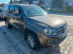 VW Amarok 2.0 BiTDi 4Motion, Auto's, Volkswagen, Lederen bekleding, Euro 5, 4 cilinders, Bruin