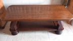 Massief houten salontafel, Huis en Inrichting, Tafels | Salontafels, Ophalen, Gebruikt