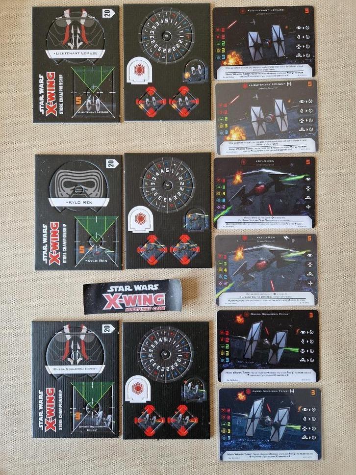 Star Wars X-Wing Miniature V2 Kylor Ren / Luitenant LeHuse, Verzamelen, Star Wars, Nieuw, Spel, Ophalen of Verzenden