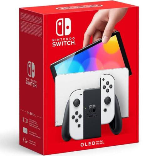 Nintendo Switch OLED Wit in Doos – Slechts €289,99!, Games en Spelcomputers, Spelcomputers | Nintendo Switch, Refurbished, Switch OLED