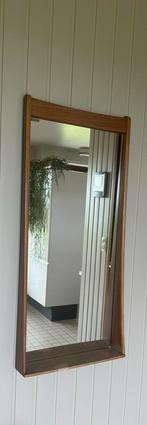 Design houten spiegel met ingemaakt legbord, Huis en Inrichting, Woonaccessoires | Spiegels, Ophalen