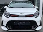 Kia Picanto 1.0i GT Line / Cuir / Gps / Camera / FULL OPTION, Voorwielaandrijving, Gebruikt, Wit, Leder