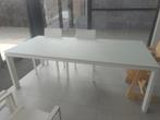 Meubili tafel en 8 stoelen binnen of buiten, Tuin en Terras, Tuintafels, Gebruikt, Rechthoekig, Ophalen, Aluminium