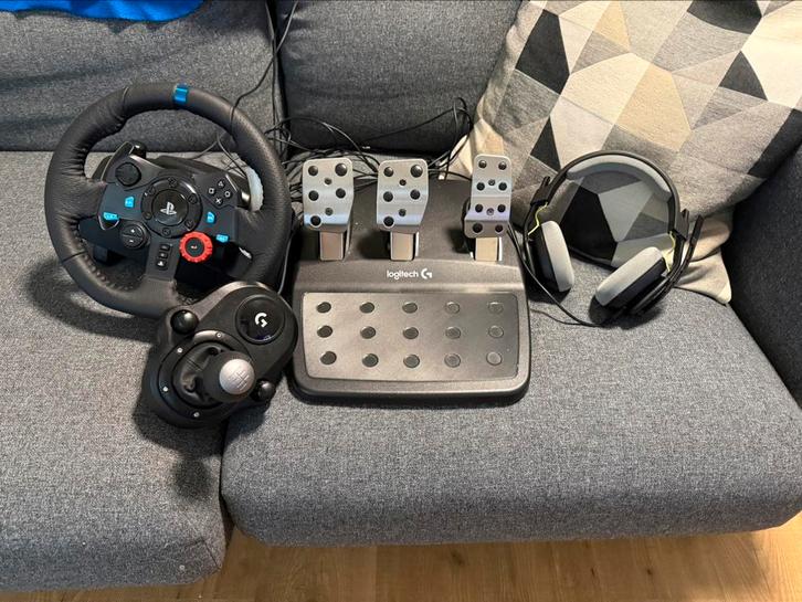 G29 met shifter en astro A10, Computers en Software, Joysticks, Zo goed als nieuw, Ophalen