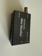 Blackmagic Ultrastudio Mini Monitor thunderbolt 2, Ophalen of Verzenden, Zo goed als nieuw