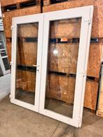Dubbele kunstof tuindeur incl kozijn, Enlèvement, Comme neuf, Synthétique