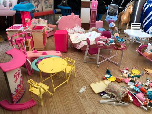 Barbie en andere, Kinderen en Baby's, Speelgoed | Poppenhuizen, Gebruikt, Accessoires, Ophalen