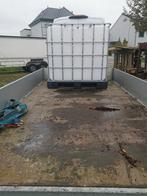 IBC container - plastic pallet, Ophalen, Zo goed als nieuw