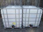 ibc containers 1000L op stevig pall 100% zuiver voeding, Tuin en Terras, Regentonnen, Ophalen, Zo goed als nieuw, Metaal, Met kraantje