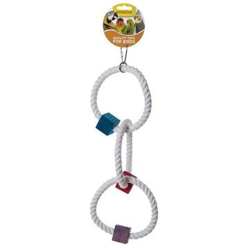 KNOOPTOUW MET HOUTEN BLOKKEN beschikbaar voor biedingen