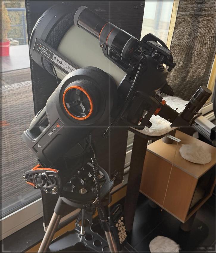 SC 203 EdgeHD NexStar Evolution + StarSense Autoguider, TV, Hi-fi & Vidéo, Matériel d'optique | Télescopes, Comme neuf, Télescope réflecteur (miroirs)