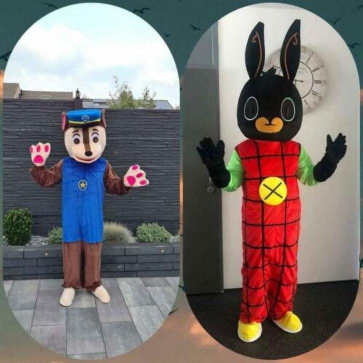 Paw patrol mascotte te huur, Hobby en Vrije tijd, Feestartikelen, Gebruikt, Kostuum, Ophalen