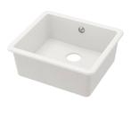 Witte landelikke pompsteen wasbak keuken, Enlèvement, Utilisé