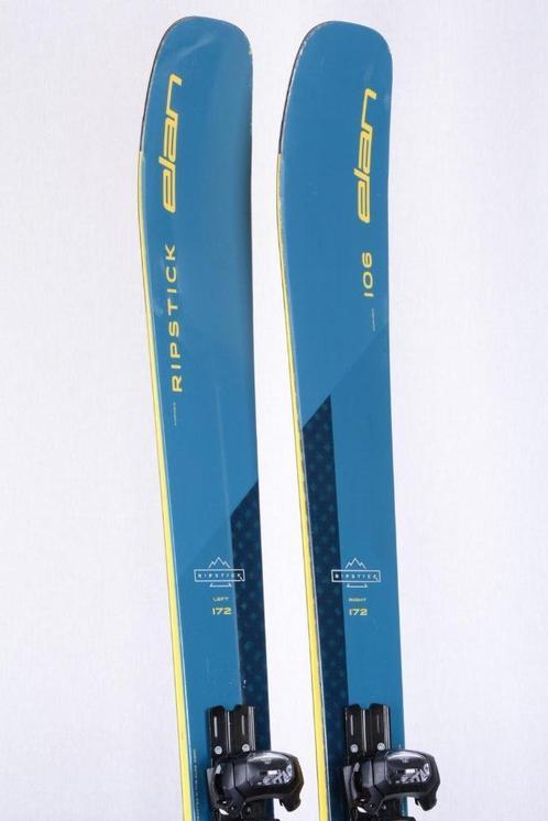 Skis freeride 180 cm ELAN RIPSTICK 106 2022, Sports & Fitness, Ski & Ski de fond, Utilisé, Skis, Autres marques, Carving, 180 cm ou plus