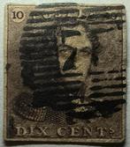 Leopold 1, Epauletten , 10 cent gestempeld, Postzegels en Munten, Ophalen