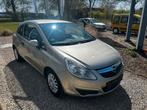 Opel Corsa benzine gekeurd garantie, Auto's, Voorwielaandrijving, Stof, Zwart, Bedrijf