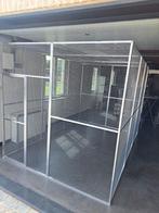 ALUMINIUM VOLIERE , KIPPENREN  3 X 2 X 2 . ( NIEUW ), Dieren en Toebehoren, Vogels | Hokken en Kooien, Ophalen, Nieuw, Aluminium