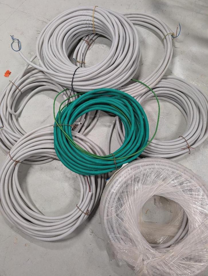 Câbles restes de chantier KNX EIB UTP 3G1,5 3G2,5, Doe-het-zelf en Bouw, Elektriciteit en Kabels, Nieuw, Ophalen