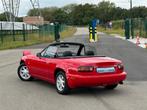 Mazda MX-5 1.6i 16v NA | 114.937 km | Blanco gekeurd, Zwart, 4 cilinders, Cabriolet, Bedrijf