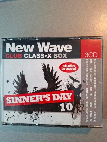 3cd box. New Wave. Club Class X. Sinner's day 10. beschikbaar voor biedingen