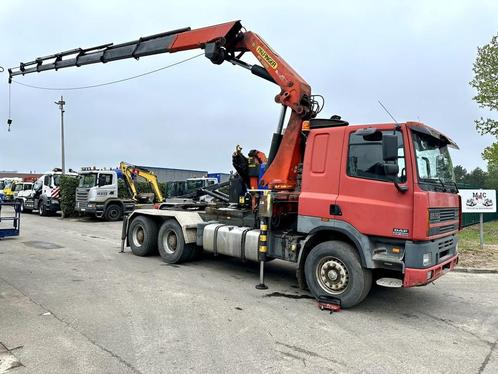 DAF 85 CF 430 6x4 CRANE PK 32.000 F (7x) + WINCH - EURO 2 -, Auto's, Vrachtwagens, Bedrijf, ABS, DAF, Diesel, Euro 2, 2 deurs