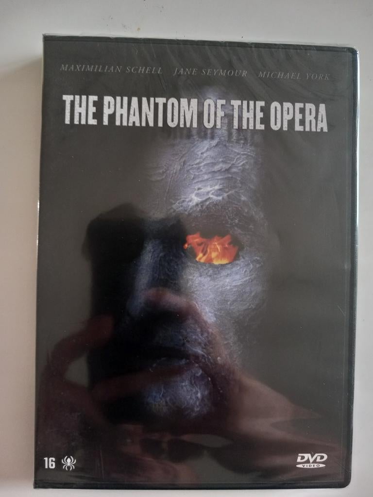 Dvd The Phantom of the Opera (Horrorfilm) NIEUW, Ophalen of Verzenden, Nieuw in verpakking