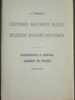 Chasseurs à cheval belges pochette illustrations Demart 1950, Verzenden, Landmacht, Overige typen