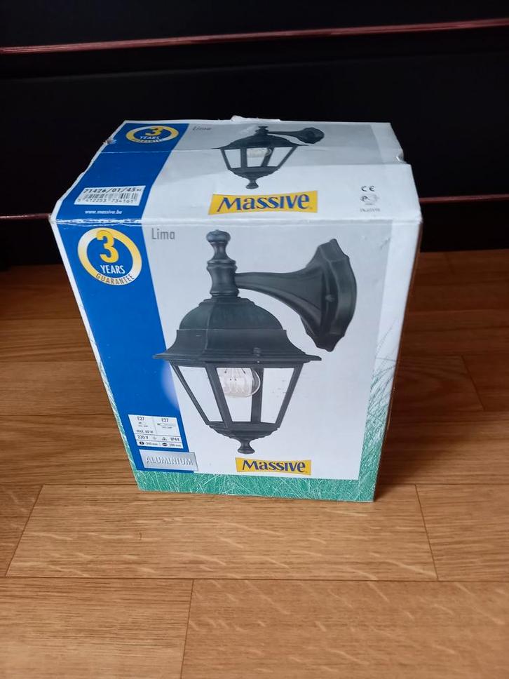 NOUVELLES LANTERNES EXTÉRIEURES, Maison & Meubles, Lampes | Appliques, Verre, Enlèvement ou Envoi